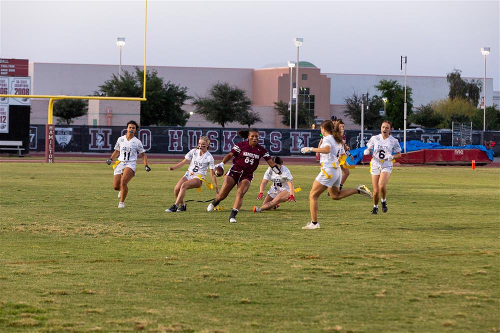 Flag Football Finals, Casteel v. Hamilton